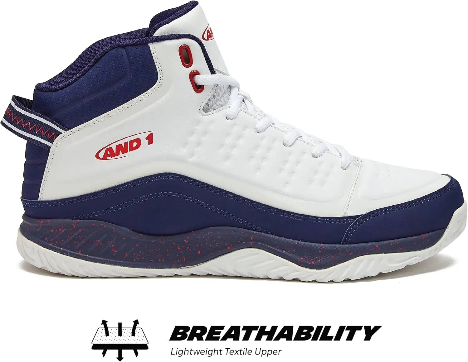 AND1 Pulse 2.0 Men??s Basketball Shoes, Indoor or Outdoor, Street or Court