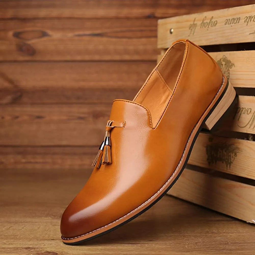 Asifn Large Size Loafer Shoes for Men Fashionable Business Leather Shoes Casual Shoes Walking Shoes Boat Shoes