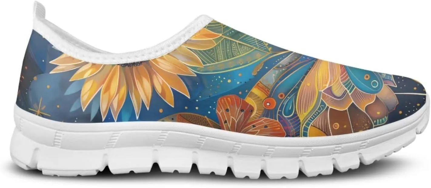Butterfly Loafers for Women Casual Dress Work Shoes Slip-On Business Work Outdoor Sneaker