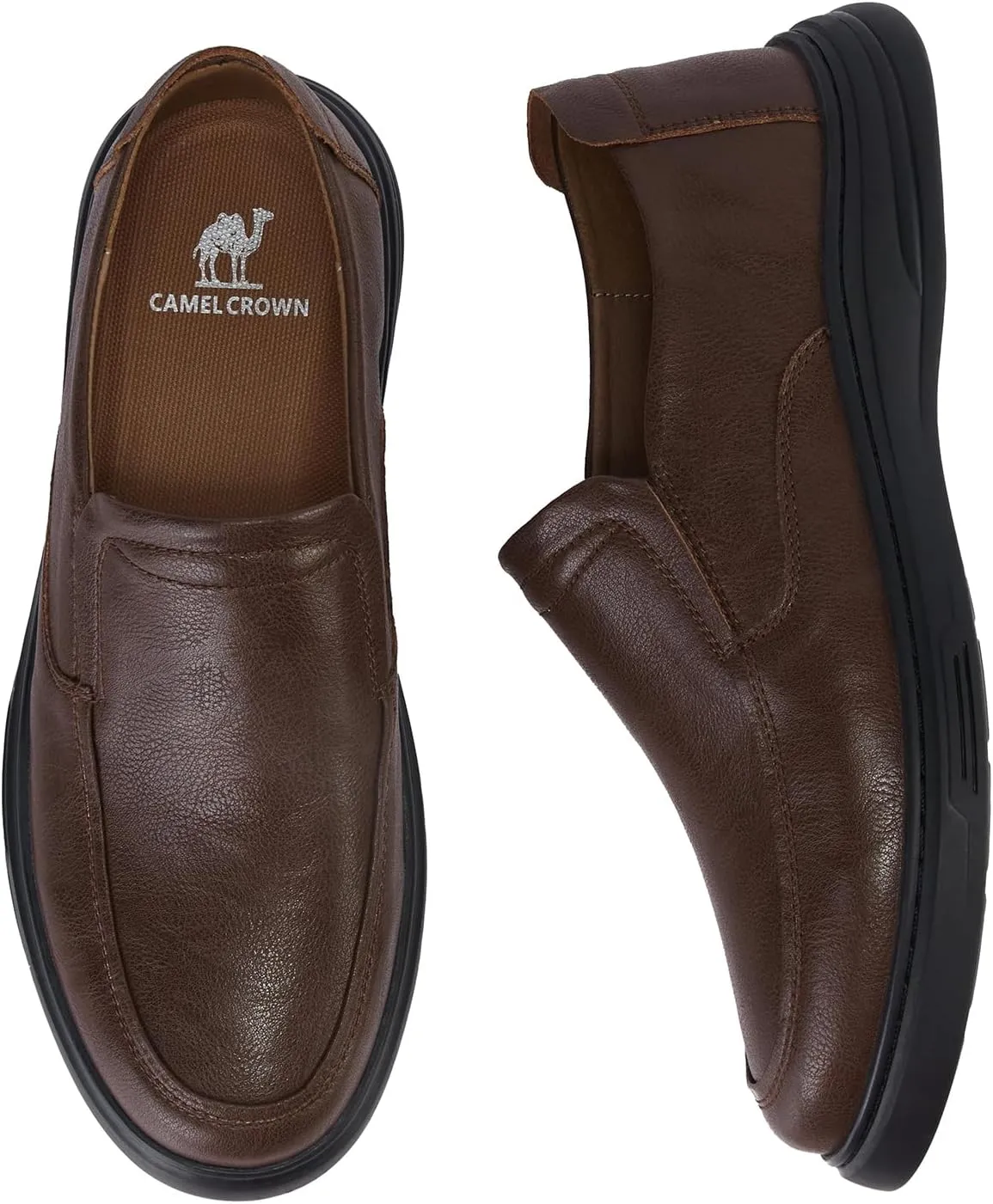 CAMEL CROWN Mens Loafers Slip On Dress Shoes Loafers for Men Casual Shoes for Businiess, Walking, Driving