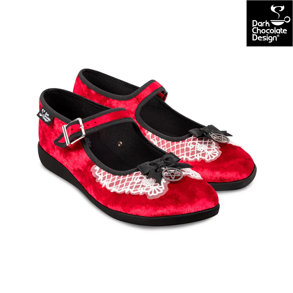 Chocolaticas Sabrina Women's Mary Jane Flat Shoes