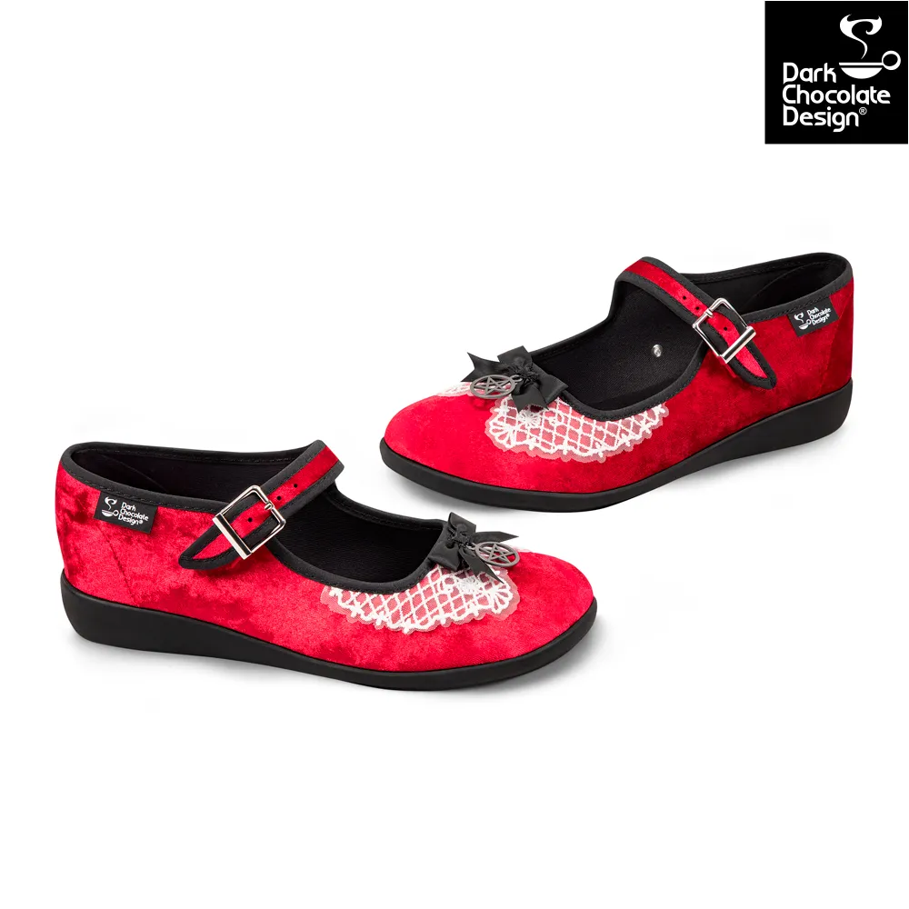 Chocolaticas Sabrina Women's Mary Jane Flat Shoes