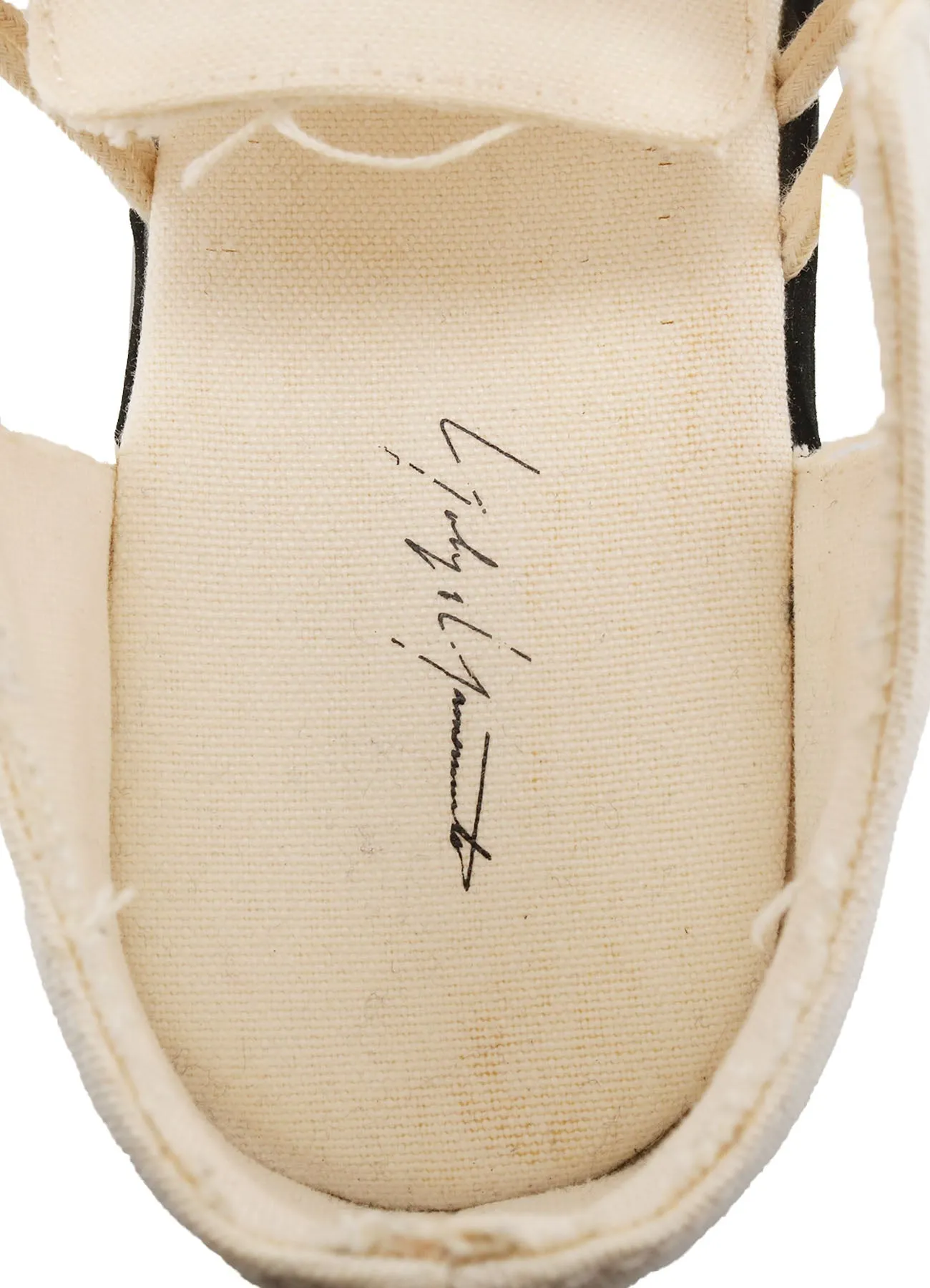 COTTON CANVAS LOOP SHOES
