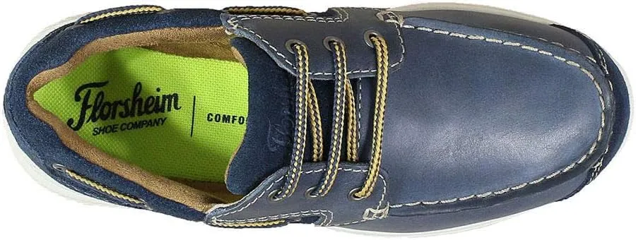 Florsheim Boy's Lakes Jr. Moc Toe Slip on Oxford