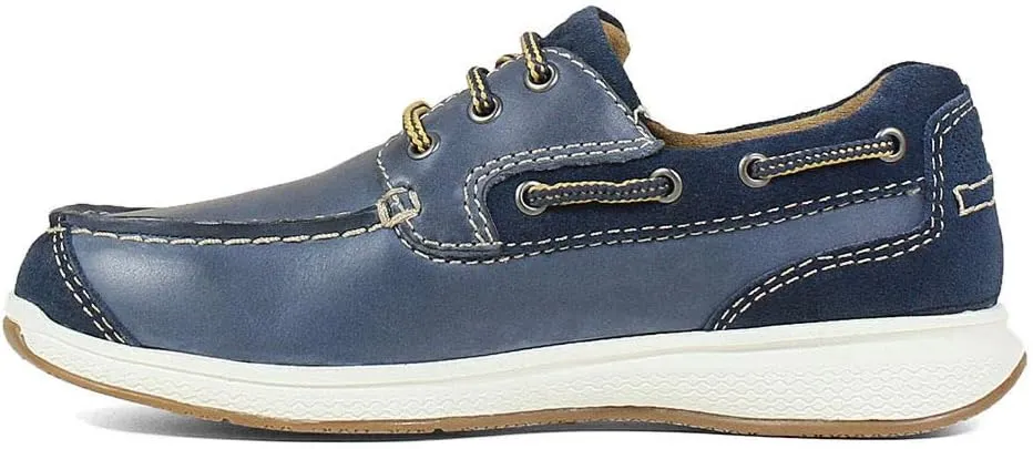 Florsheim Boy's Lakes Jr. Moc Toe Slip on Oxford