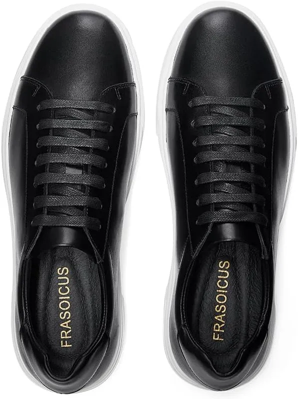 FRASOICUS Mens Lace-Up Business Casual Walking Shoes