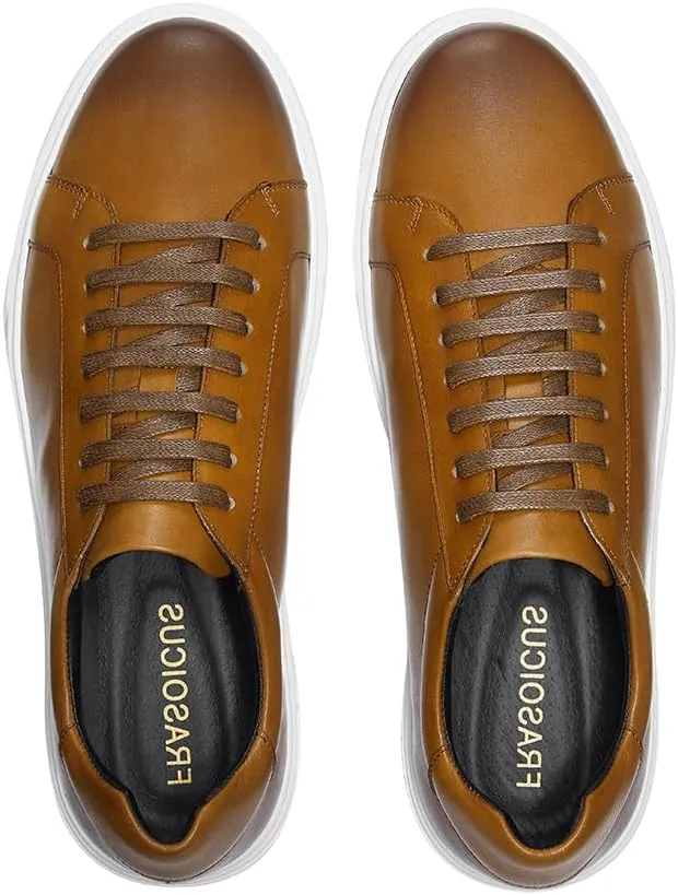 FRASOICUS Mens Lace-Up Business Casual Walking Shoes
