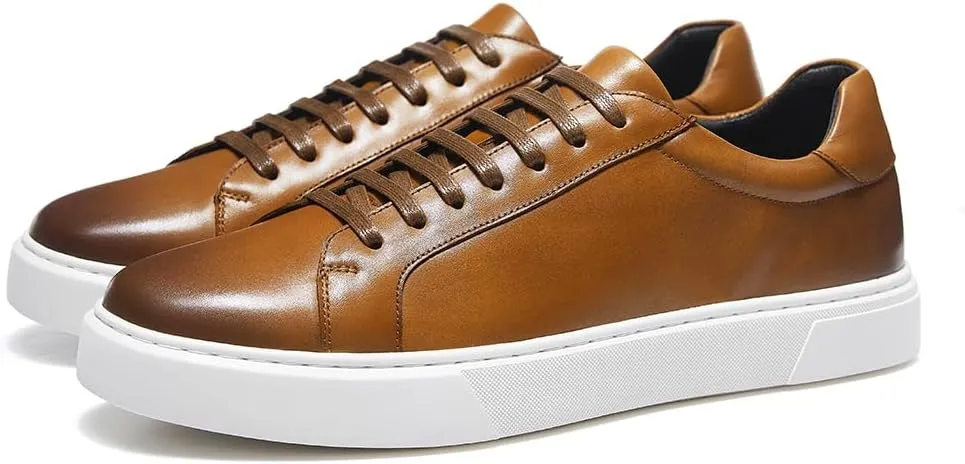 FRASOICUS Mens Lace-Up Business Casual Walking Shoes