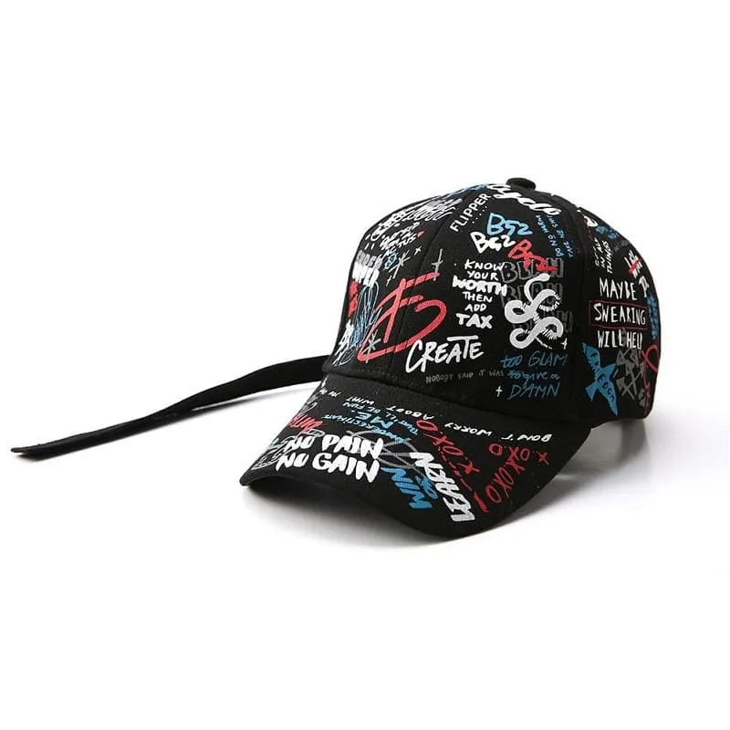 Hip hop couple caps