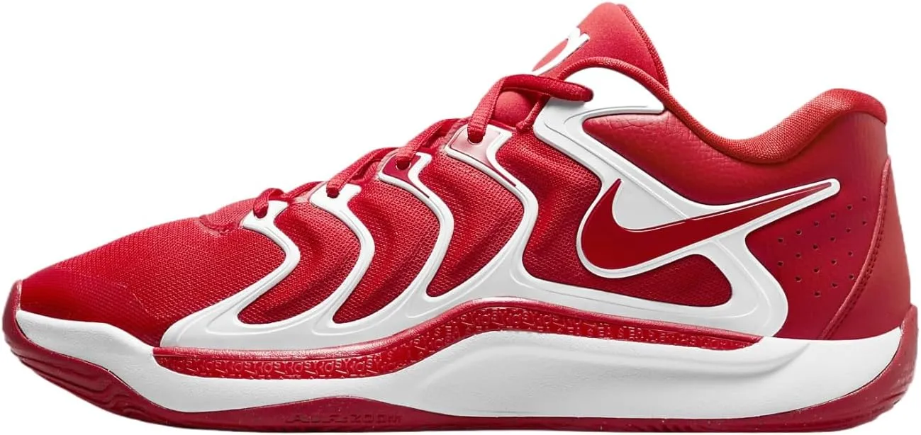 KD17 Basketball Shoes (FV1307-600, University Red/White/University Red) Size 7