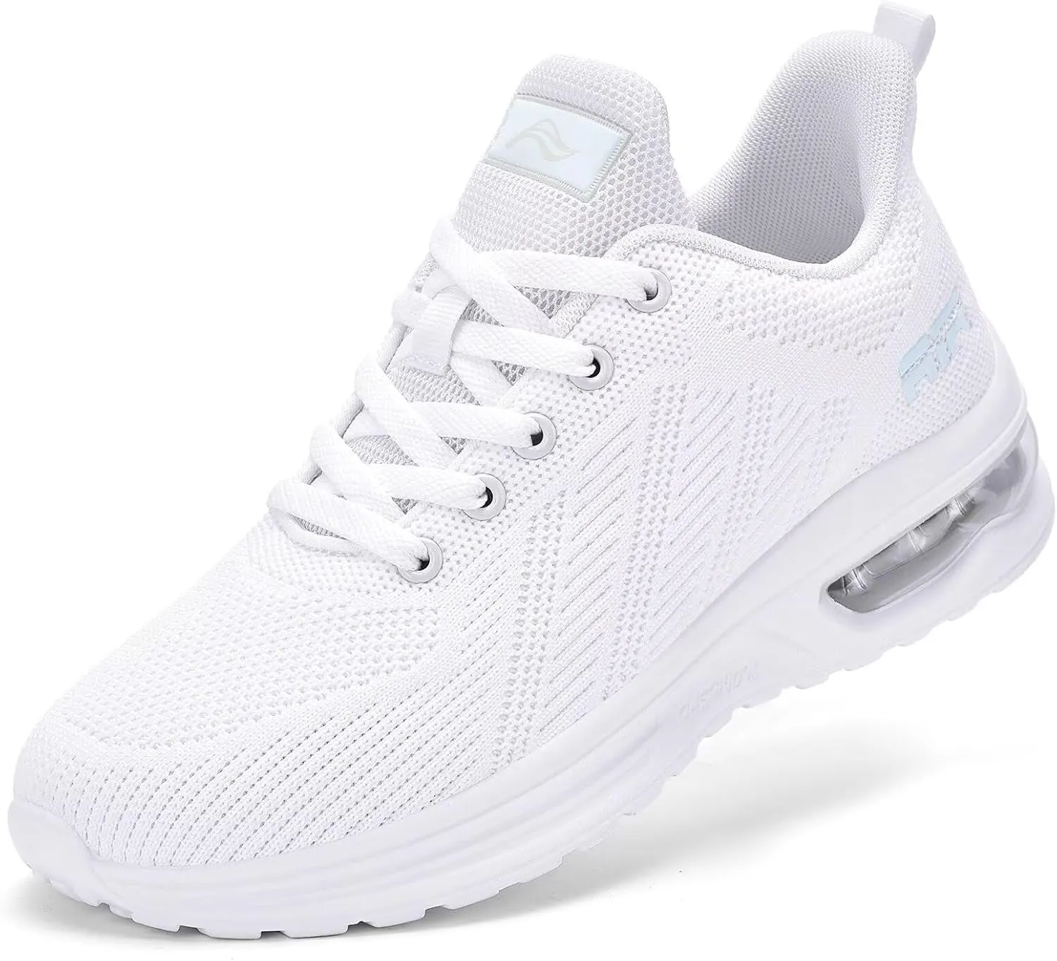 Lamincoa Womens Air Running Shoes Lightweight Women Sneakers Air Cushion Walking Tennis Shoes for Women All White
