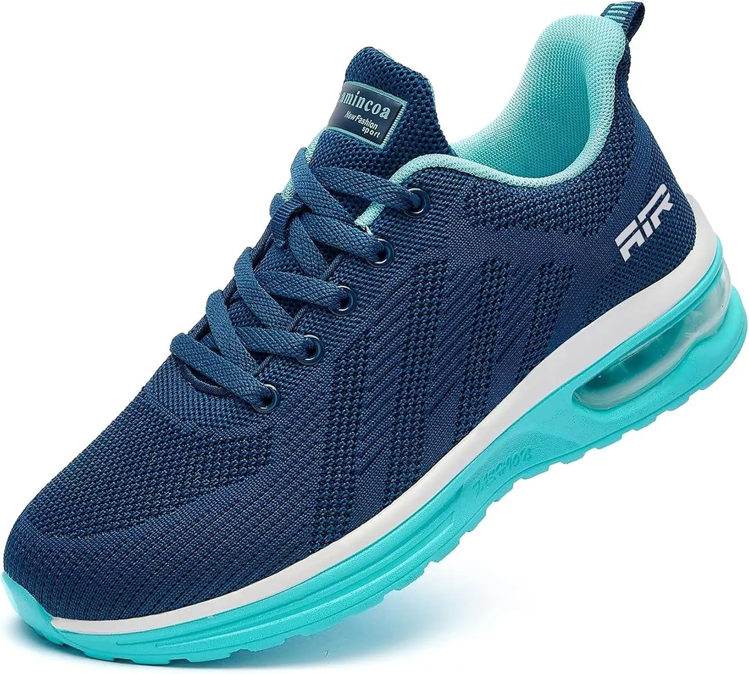 Lamincoa Womens Air Running Shoes Lightweight Women Sneakers Air Cushion Walking Tennis Shoes for Women Teal