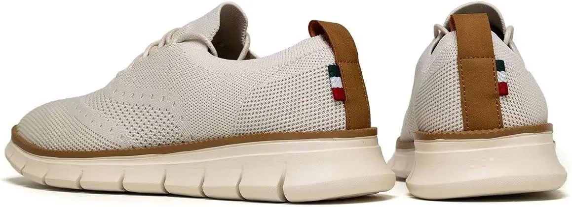Men's Casual Dress Shoes Slip on Oxfords Business Walking Work Sneakers Fashion Mesh Lightweight Soft Sole