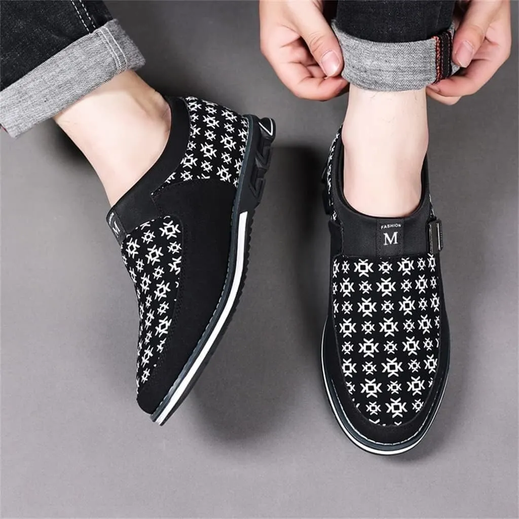 Men's Casual Shoes Business Slip-On Fashion Leather Loafers Comfortable Walking Driving Luxury Men's Work Office Formal Wear Outdoor Breathable Sneakers