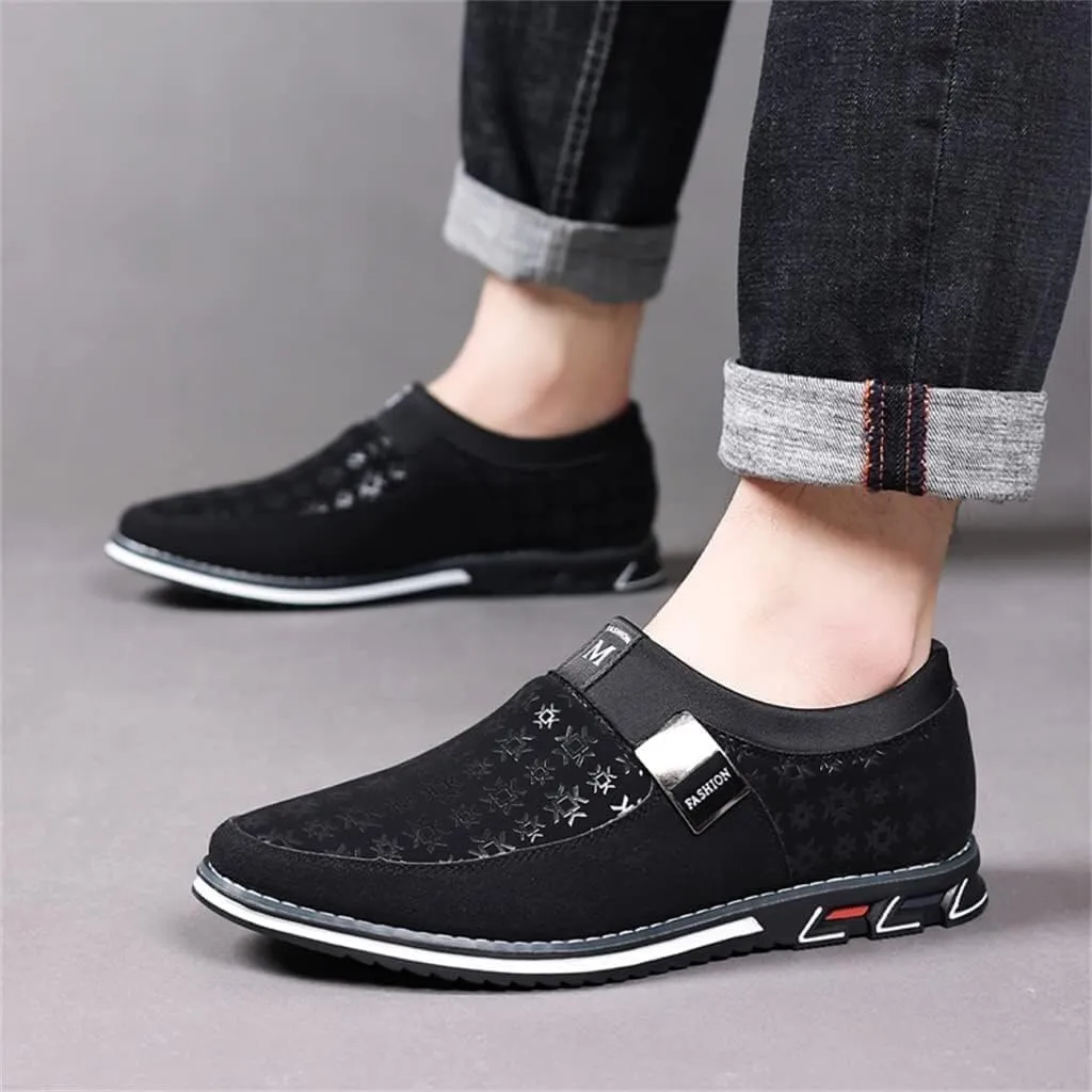 Men's Casual Shoes Business Slip-On Fashion Leather Loafers Comfortable Walking Driving Luxury Men's Work Office Formal Wear Outdoor Breathable Sneakers