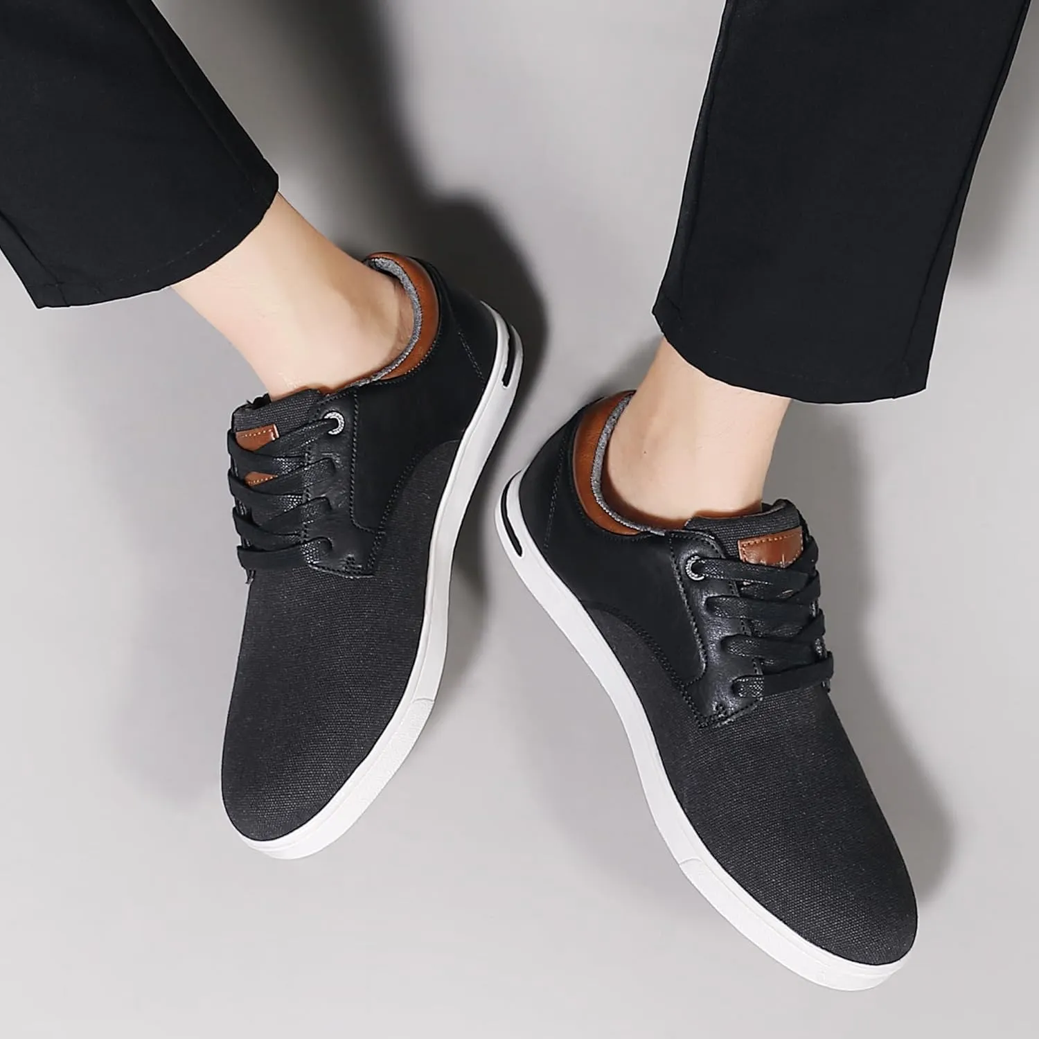 Mens Casual Shoes Fashion Dress Sneakers Breathable Business Shoes