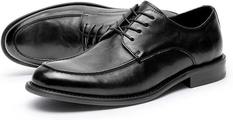 Men??s Lace-Up Oxfords, Leather Dress Shoes for Business