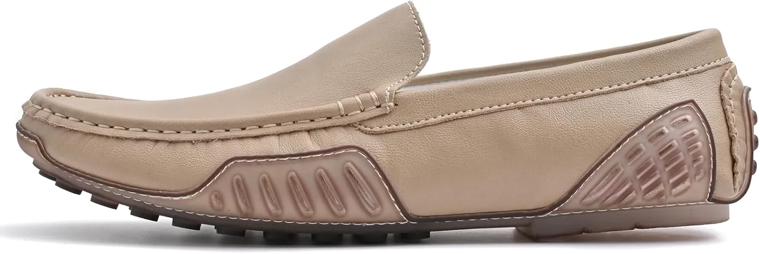 Men's Loafers Casual Shoes Slip On Driving Loafers Penny Loafers with Rubber Sole Soft Light-Weight Flats Boat Free Shoes