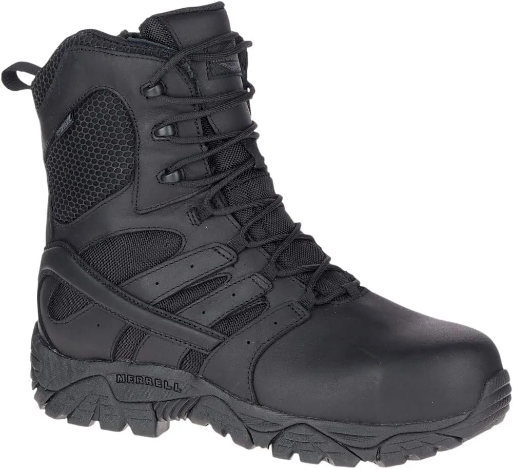 Merrell Men's Moab 2 8" Defense Zip Composite Toe Military and Tactical Boot