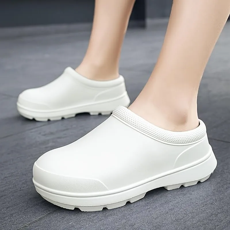 Multicolor Slip-Resistant Chef Shoes - Oil-Resistant, Kitchen Safety Shoes for Men with Superior Traction and Durability