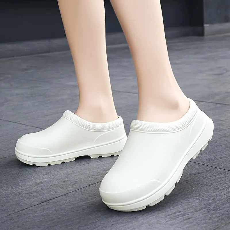 Multicolor Slip-Resistant Chef Shoes - Oil-Resistant, Kitchen Safety Shoes for Men with Superior Traction and Durability