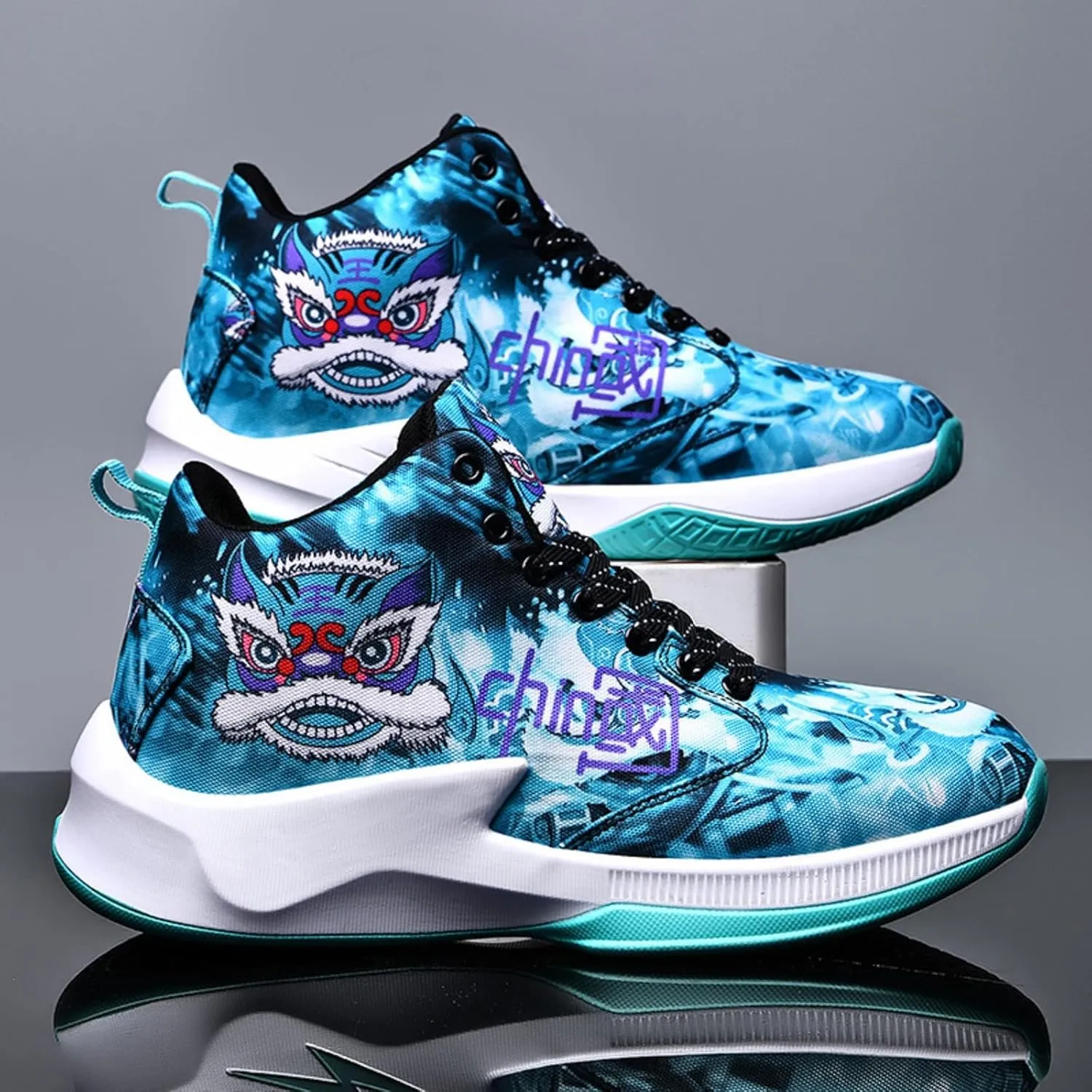 Neutral Basketball Shoes Men's Shoes Women's Shoes Anti Slip Wear-Resistant Super Light Basketball Sneakers Outdoor Cushioning Workout Shoes