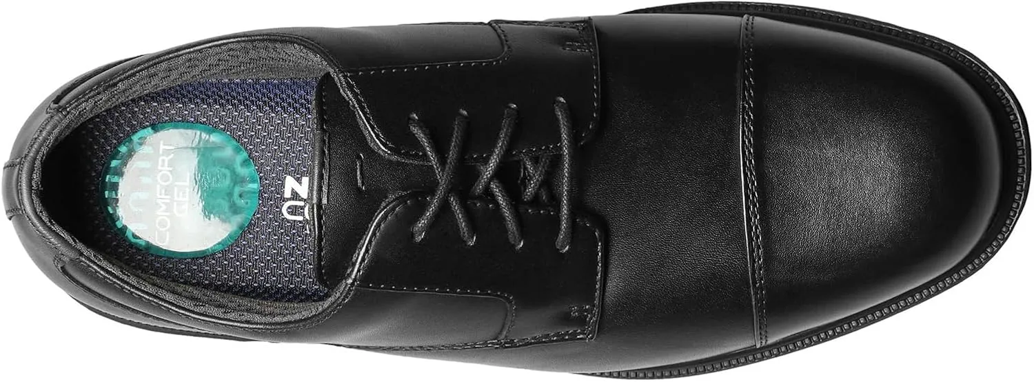 Nunn Bush Men's Melvin Street Cap Toe Oxford with Kore Slip Resistant Walking Comfort Technology