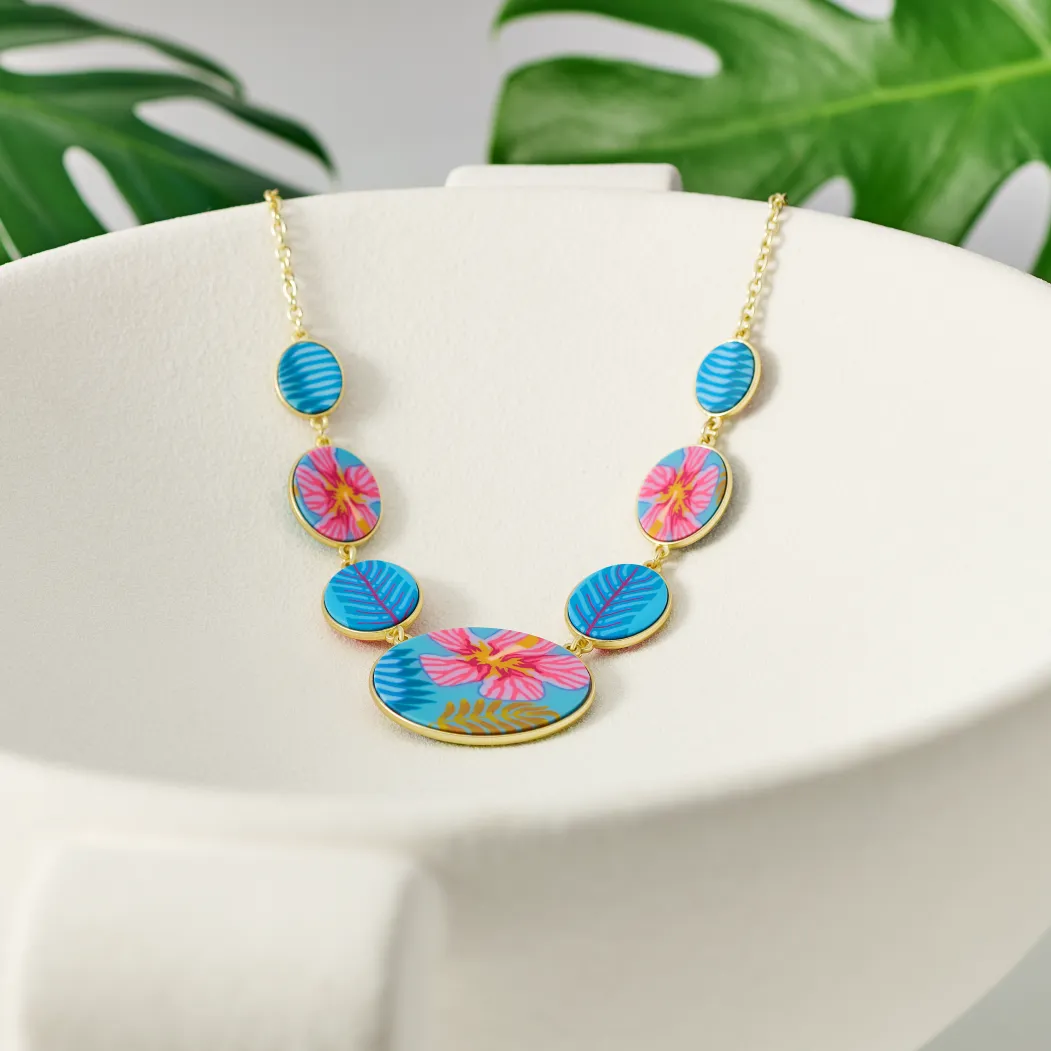 Paradise Island Cobblestone Necklace
