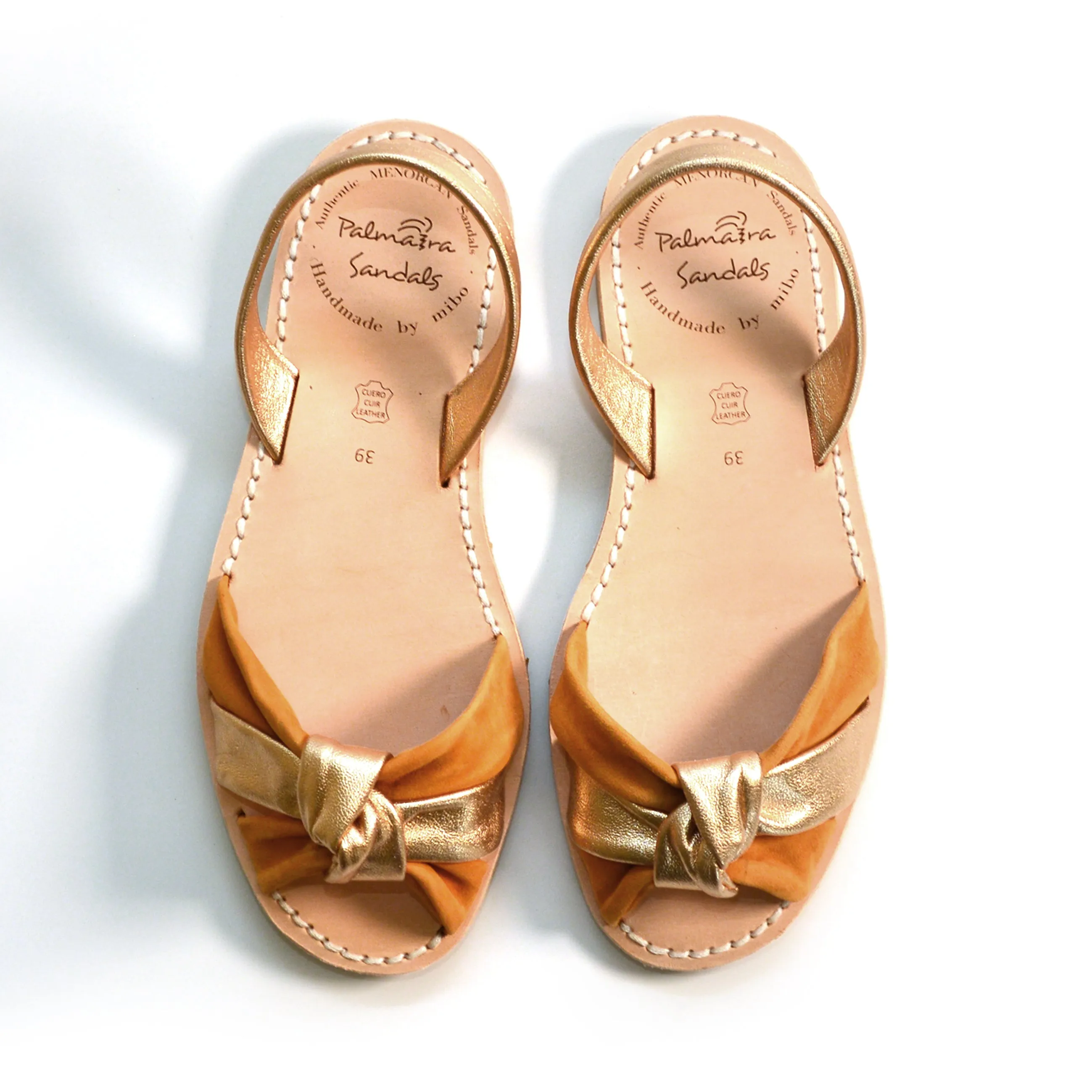 SAMPLE SALE Willow Peeptoe Knot Flats