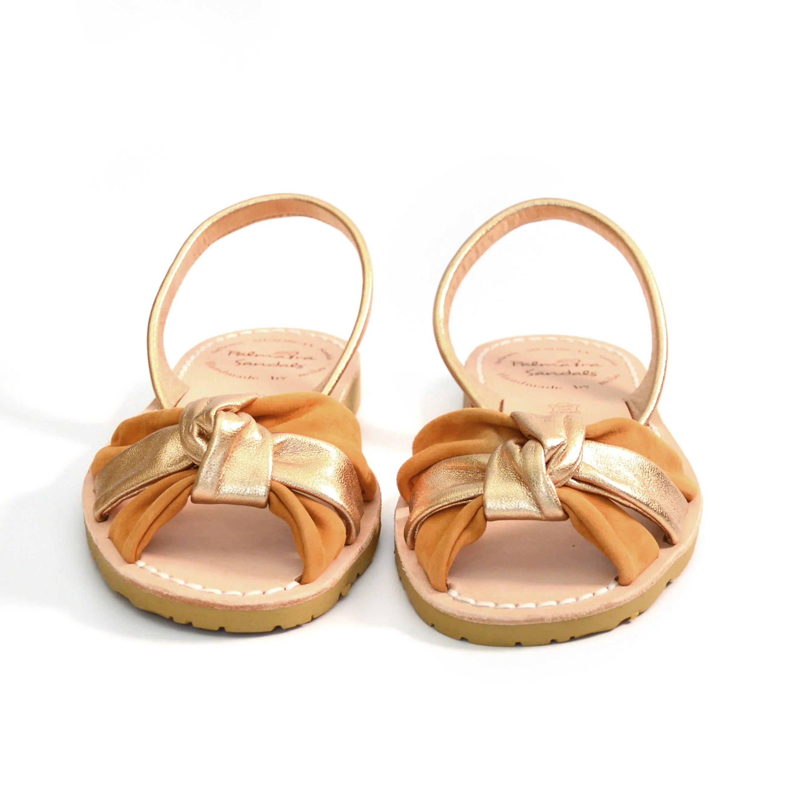 SAMPLE SALE Willow Peeptoe Knot Flats