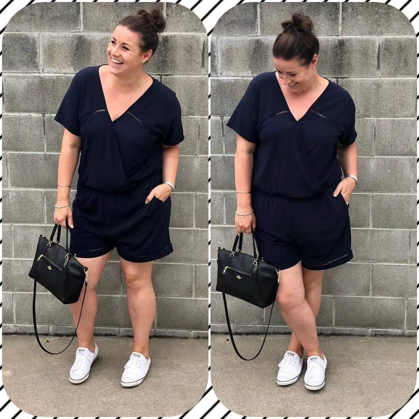 STELLA ROYAL - Maia navy playsuit! 16
