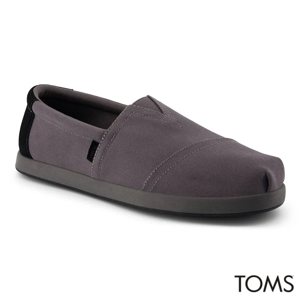 TOMS Men Alp Fwd Twill Shoes - Dark Grey