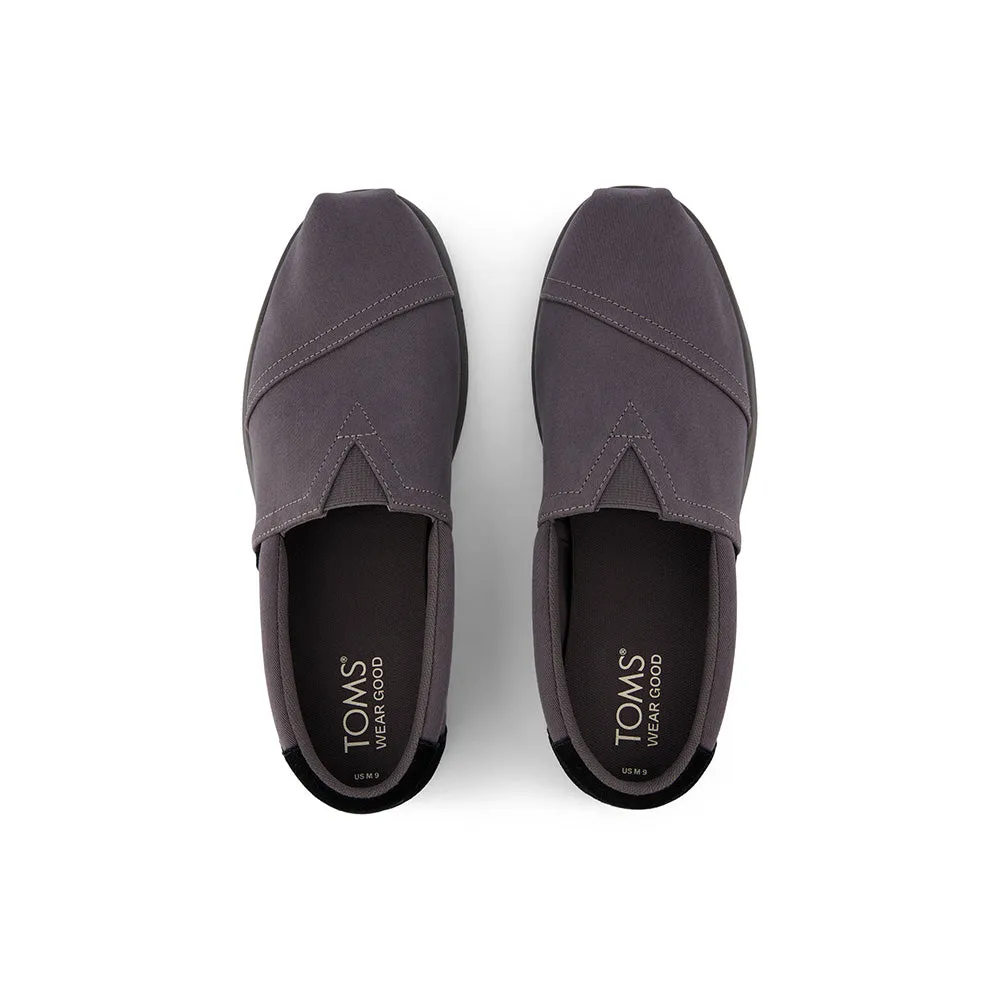 TOMS Men Alp Fwd Twill Shoes - Dark Grey