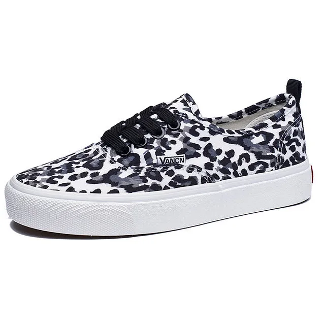 Women Leopard Canvas Shoes