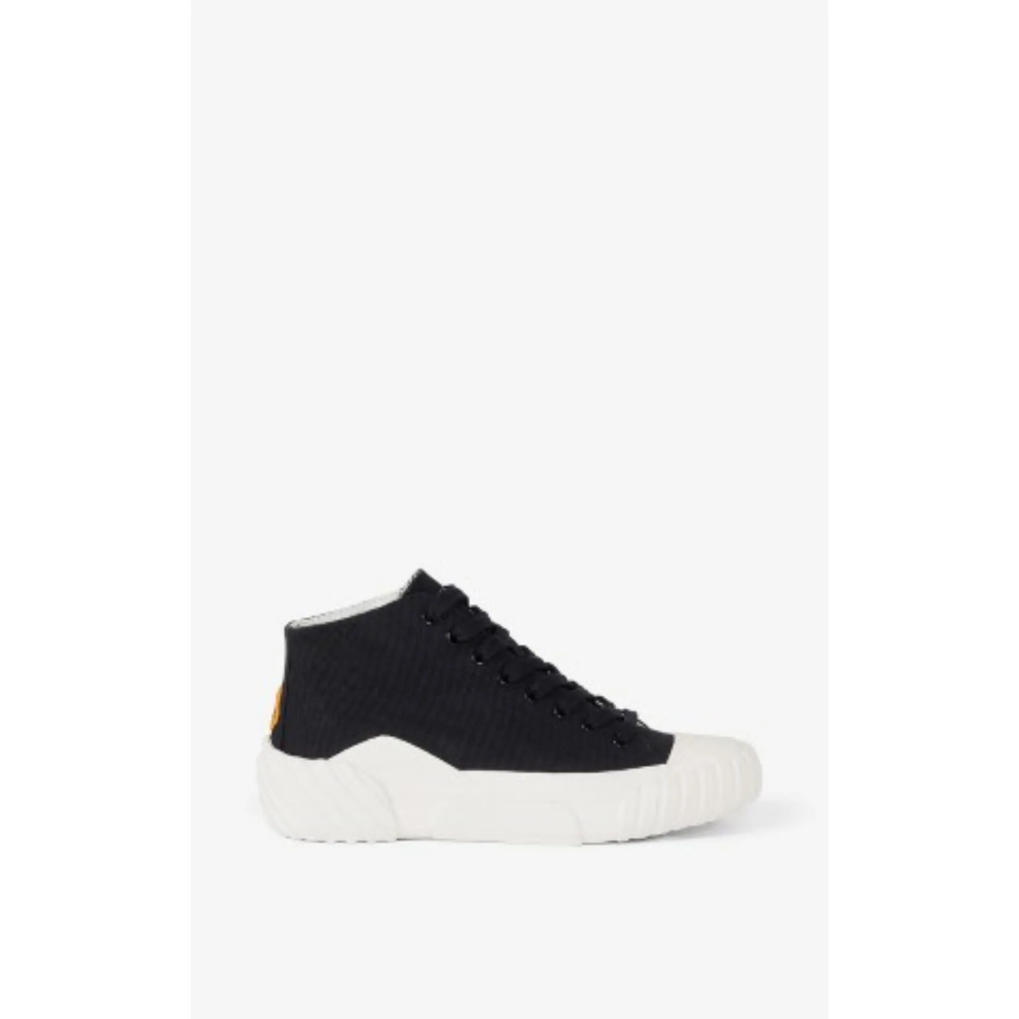 Women Tiger Crest High Top Sneakers - Black