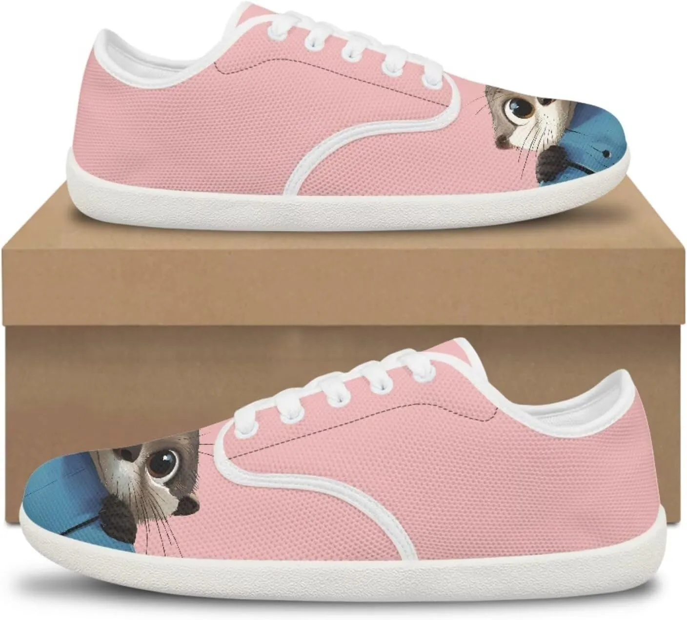 Women's Otter Running Sneaker Leisure Shoes Business Work Office Loafers Flats Walking Sneakers
