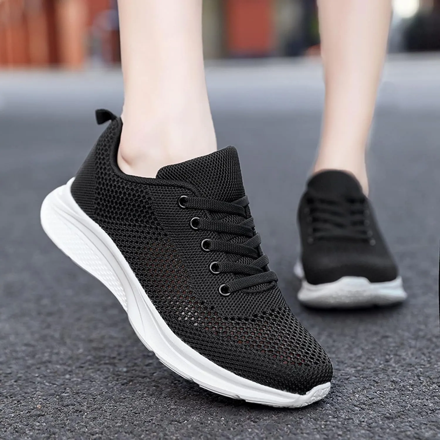 Women's Walking Shoes Lightweight Tennis Fashion Sneakers Lace Up Running Shoes for Men Sport Men Shoes Casual Chunky Sneakers Slip On Tennis Shoe Trainers Shoe